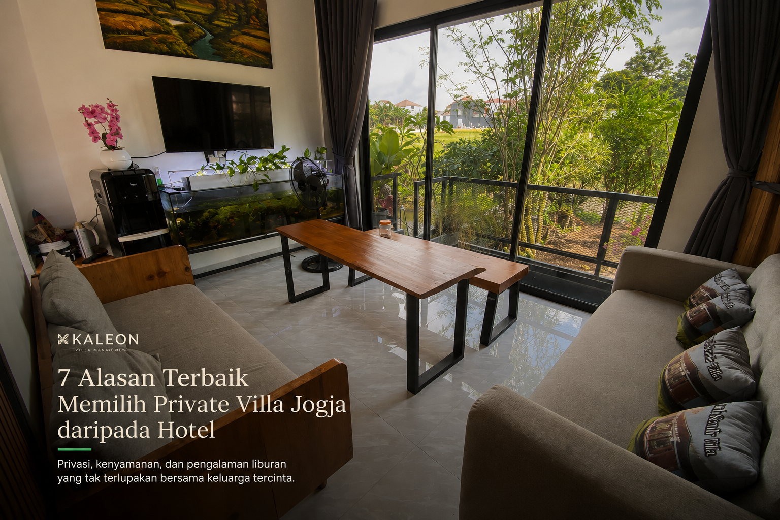 villa private jogja